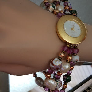 Altered Art BRACELET Watch One of this Kind Quartz